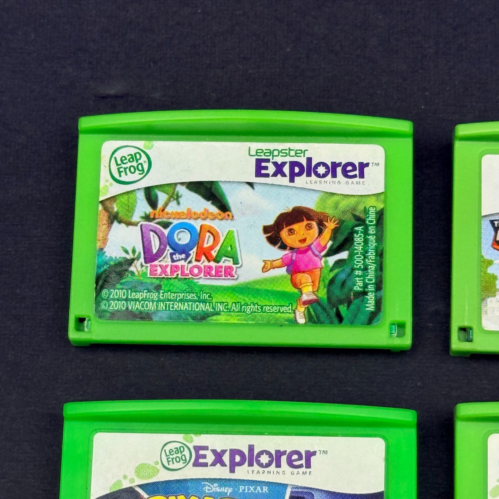 Leapster Explorer 8 Games LOT Leapfrog Leap Pad Learning Cartridges Only – PIXAR