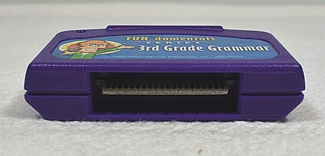 Fun-Damentals LeapFrog Pad Learning – 3rd Grade Grammar Cartridge ONLY Quantum