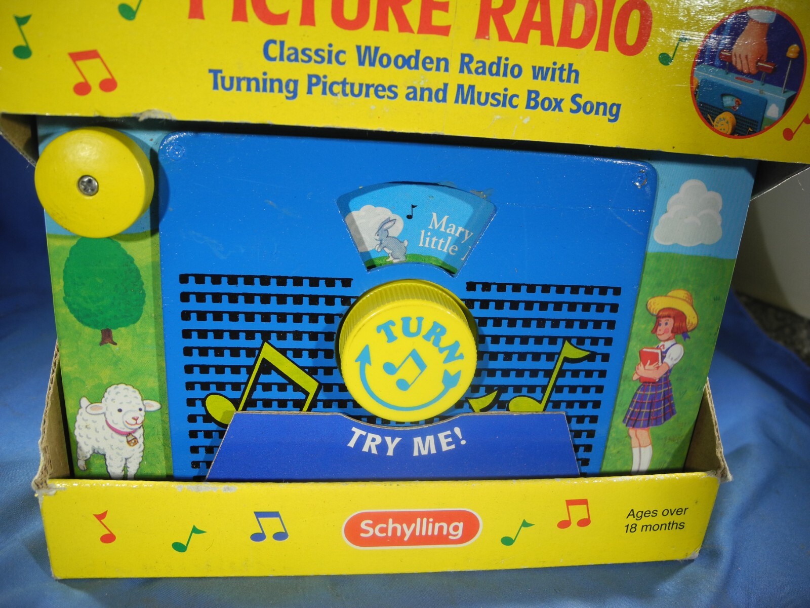 Schylling Pretend Radio Toy Plays “Mary has a Little Lamb Song” Song ( 2002 )