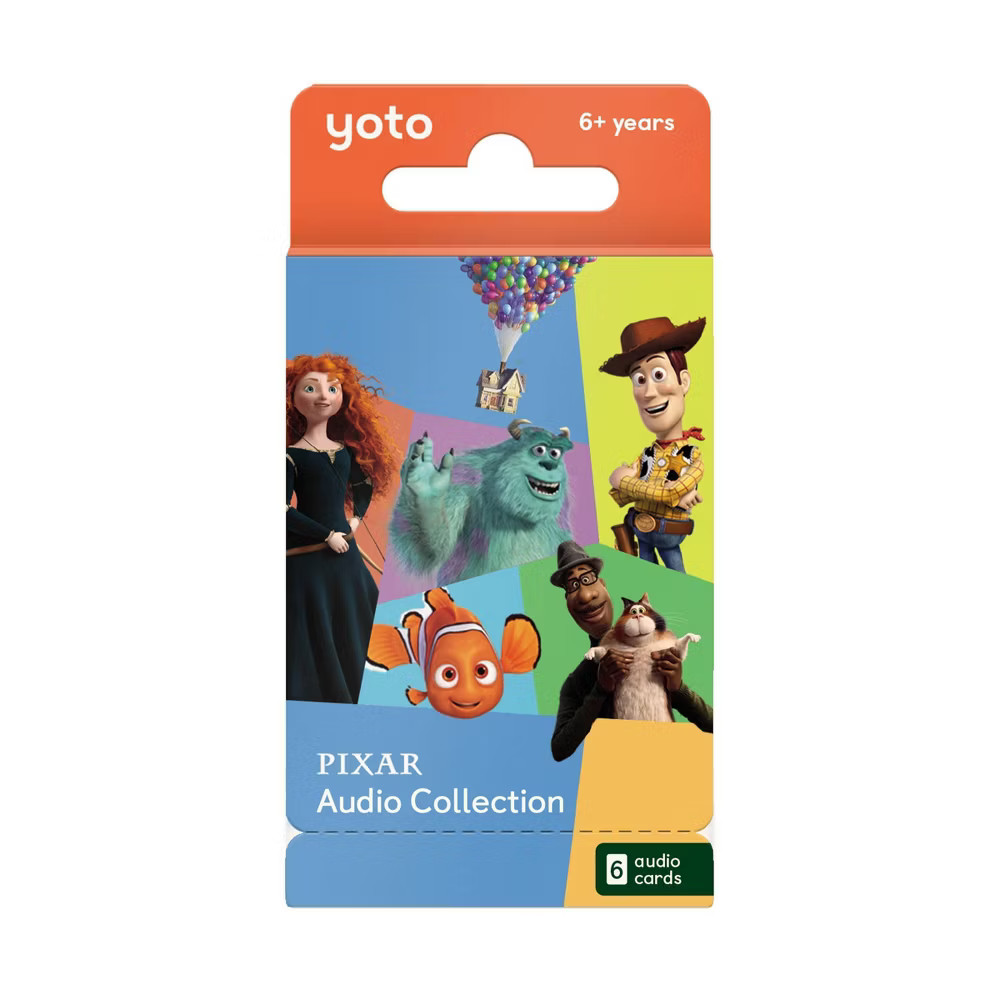 Yoto Pixar Audio Collection (6 Card Pack): Learning System for Grades 1-6