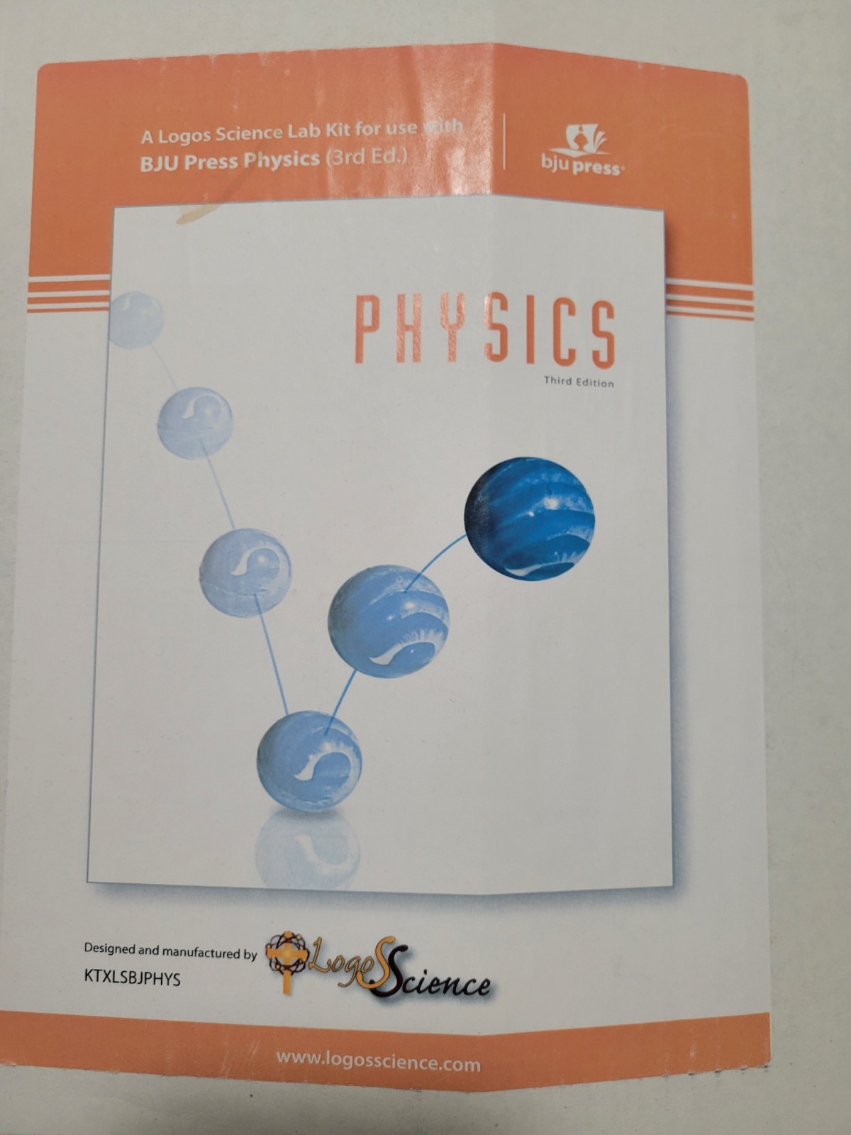 Lab Kit for Physics 3rd ed BJU Press by Logos Science