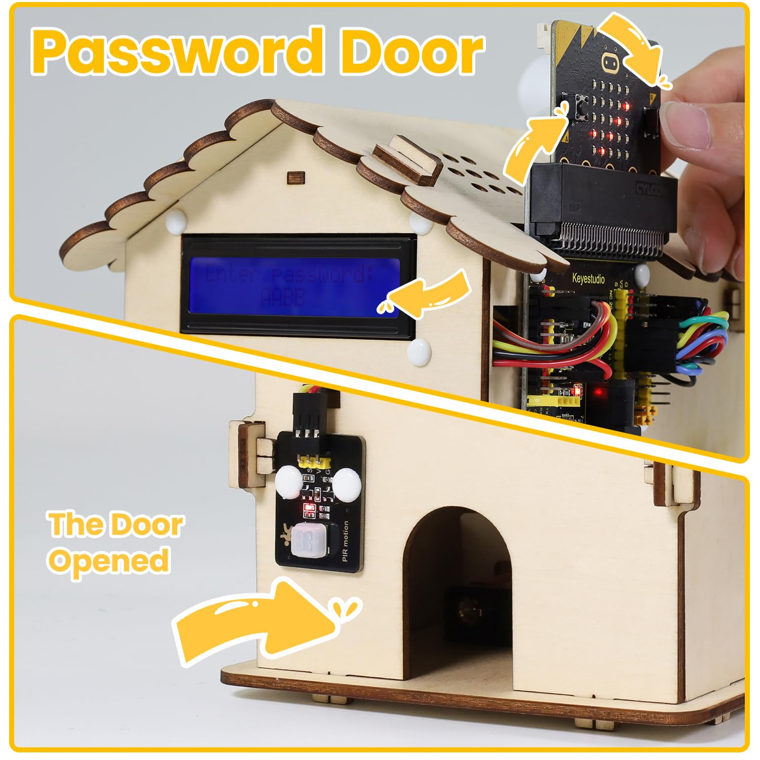 Microbit V2 Smart Home Kit for Coding Projects & Building Fun