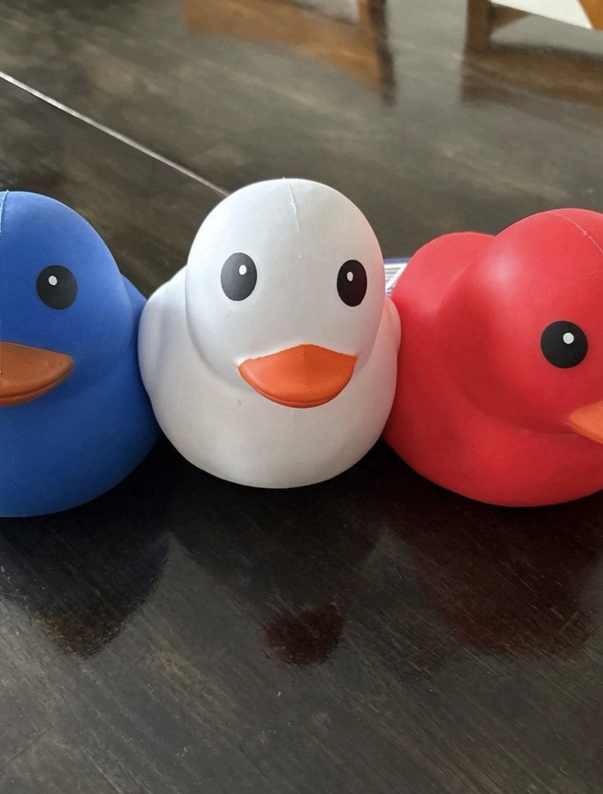 Red White and Blue Sunny Days Duck SET OF 3 – Squishy 4th July Special Release!