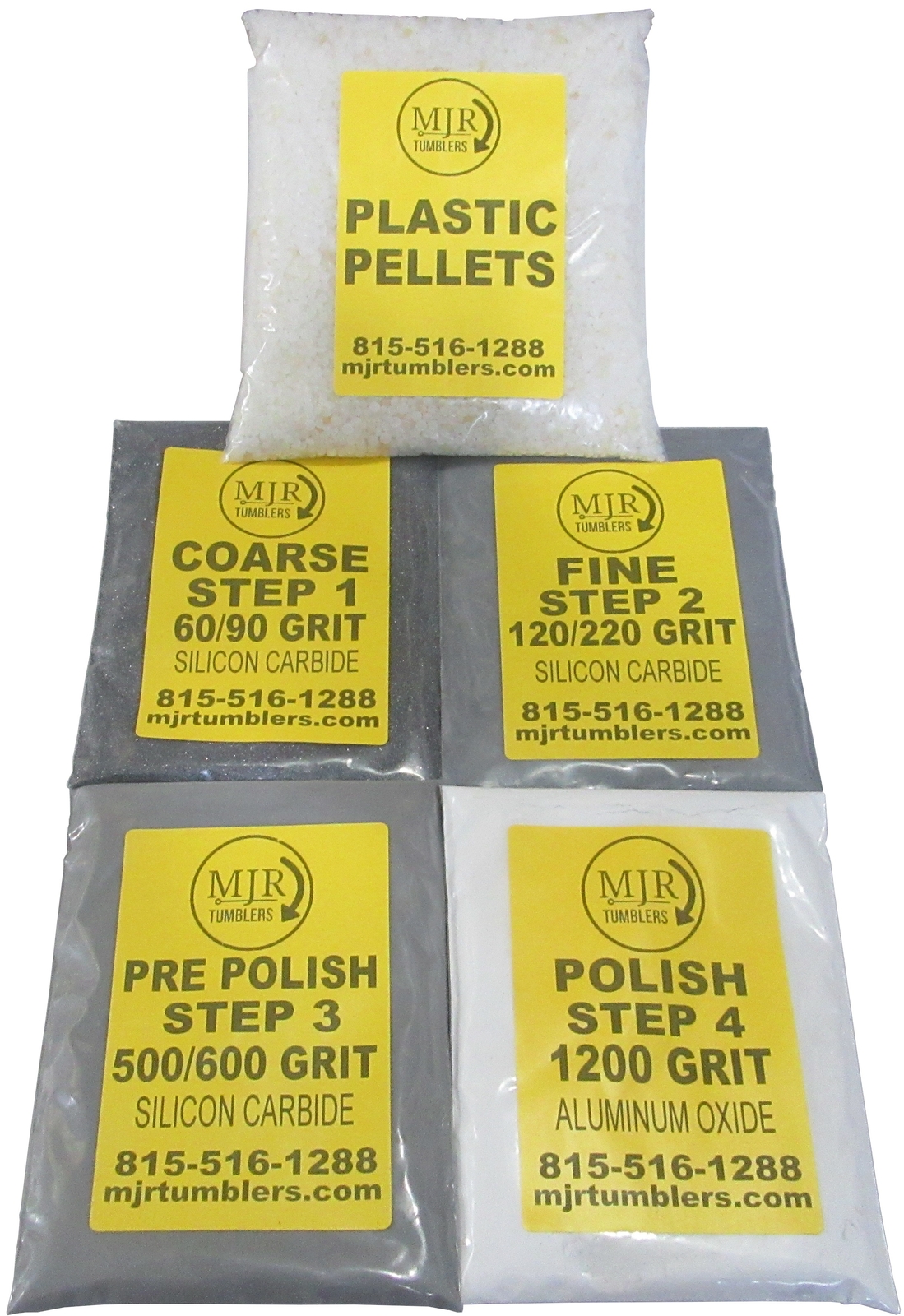 12 lb Rock Tumbler w Grit Kit MJR TUMBLERS AWARDED BEST HIGH END TUMBLER of 2019