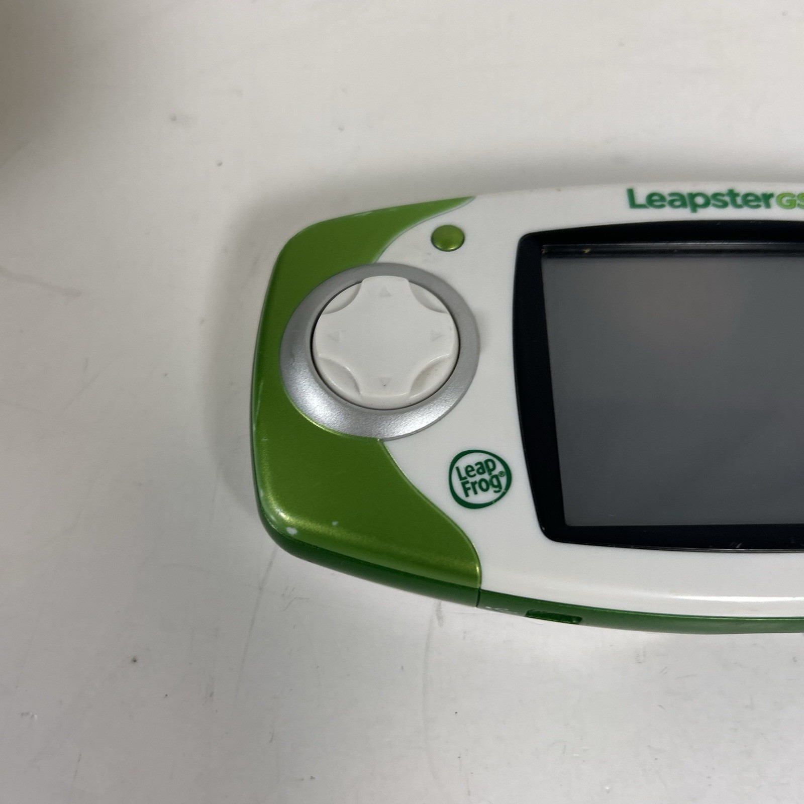 LEAPFROG LEAPSTER GS Green Game Console & Camera Tested & Working