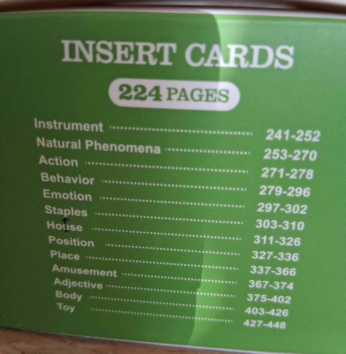 TeenieWins Early Speech Development, 224 Flash Cards, only 12m+
