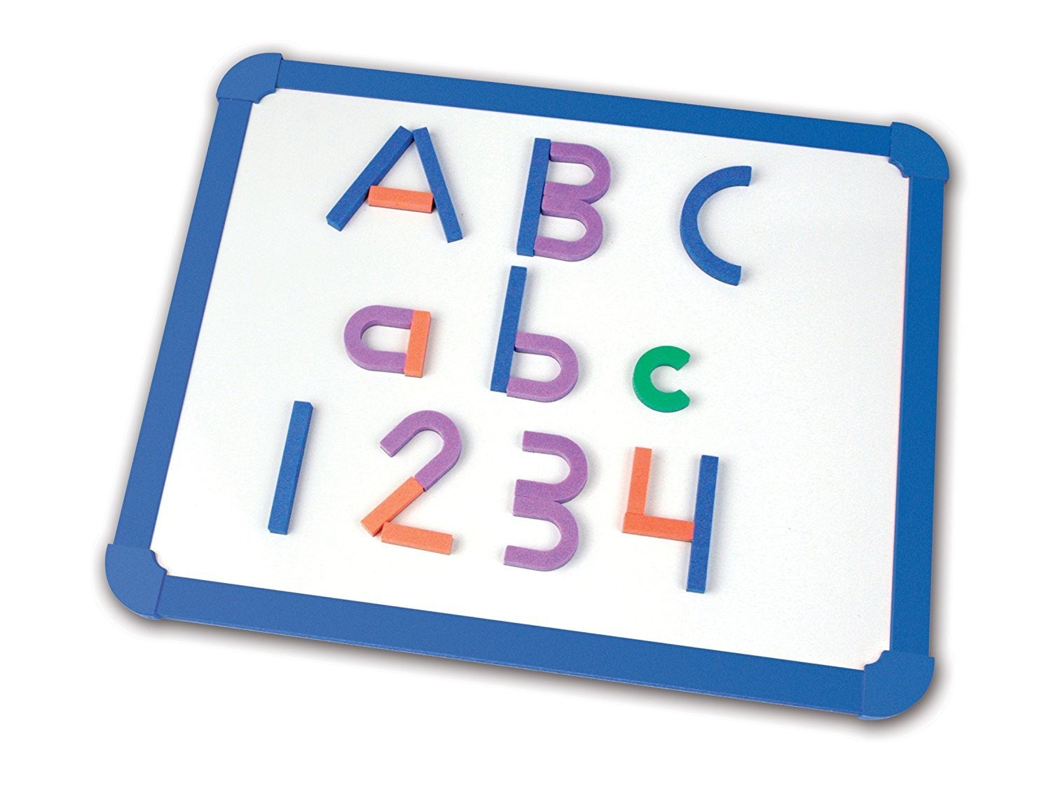 Learning Resources Magnetic Letter and Number Construction Small, Multi-color