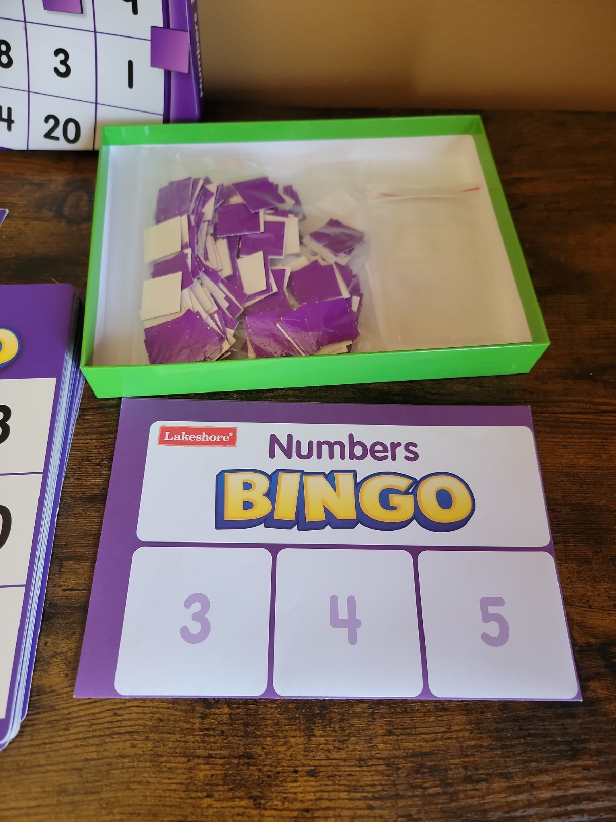 Lakeshore Learning Trend Enterprises Bingo Time Money Numbers Multiplication X4