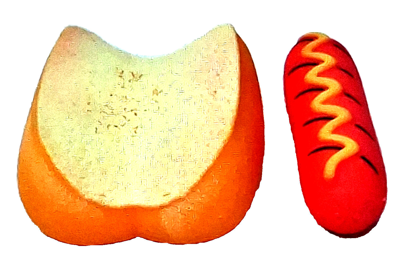 Sunny Days Squish Hot Dog 2-in-1 Squishy Sensory Soft Fun Toy Viral Squeeze