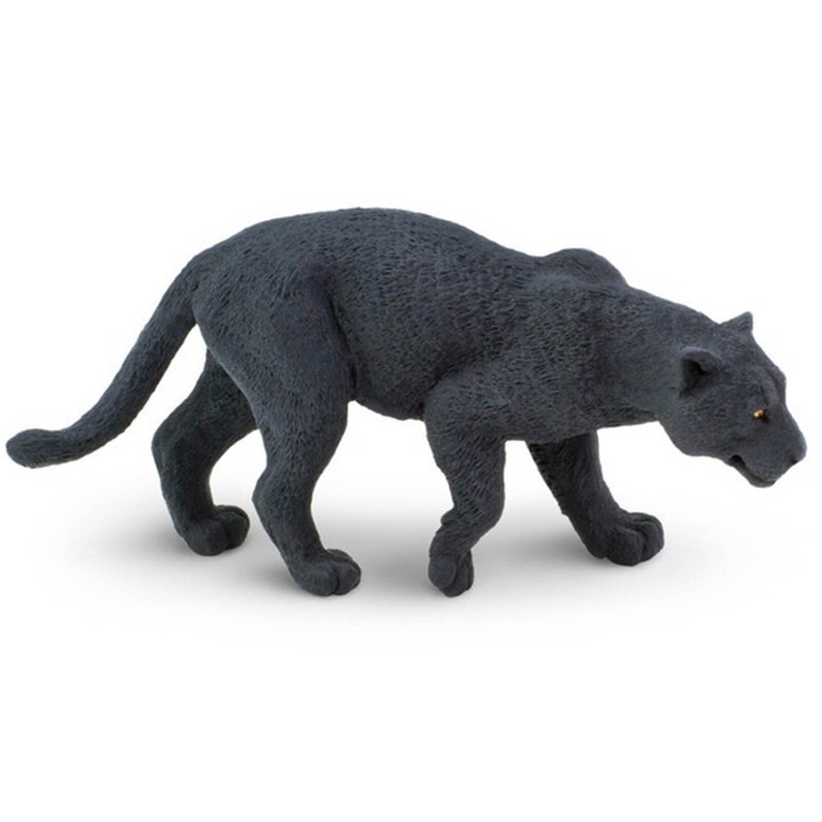 Black Jaguar Wildlife Figure Safari Ltd NEW