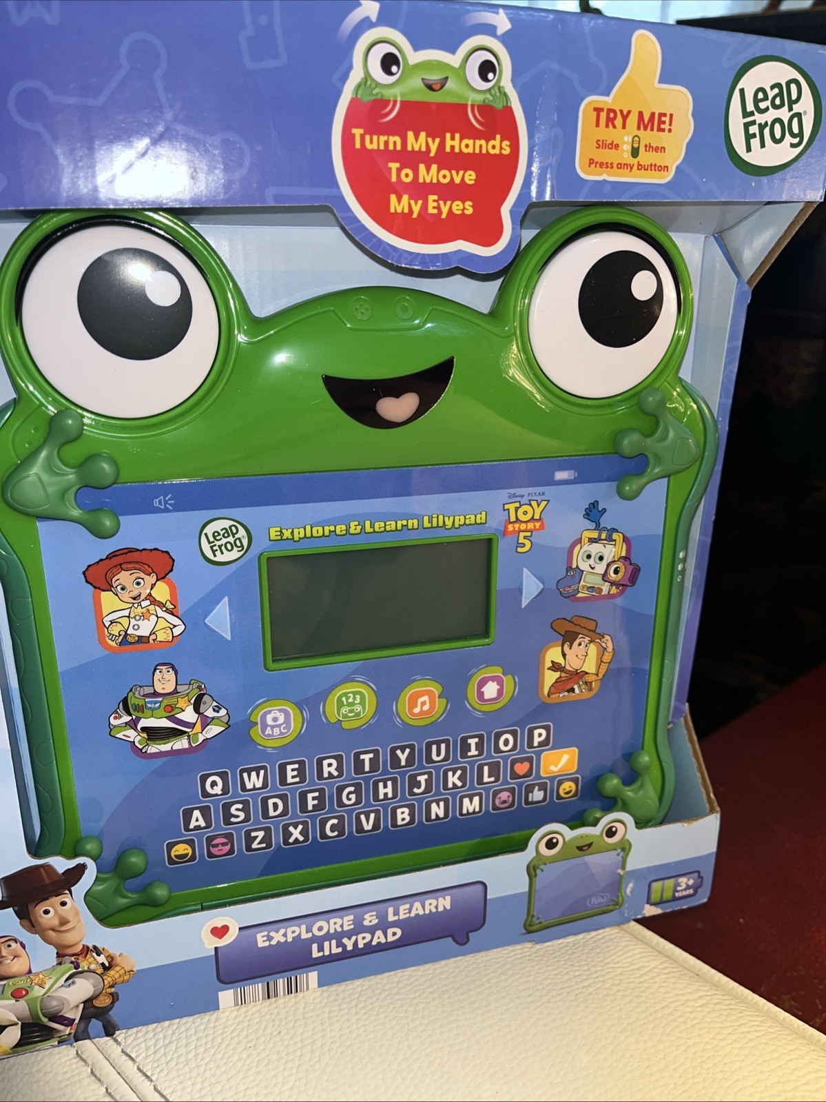 Toy Story 5 LeapFrog Lilypad Ages 3+ Letters Counting Logic Music HOT MOVIE TOY