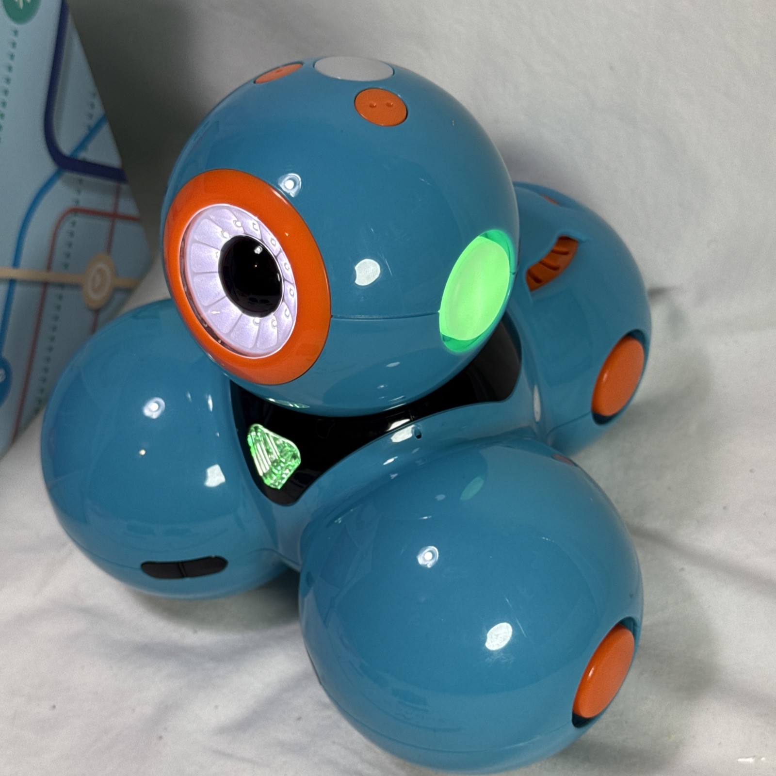 Wonder Workshop DA01 Dash Robot – Blue Tested And Working