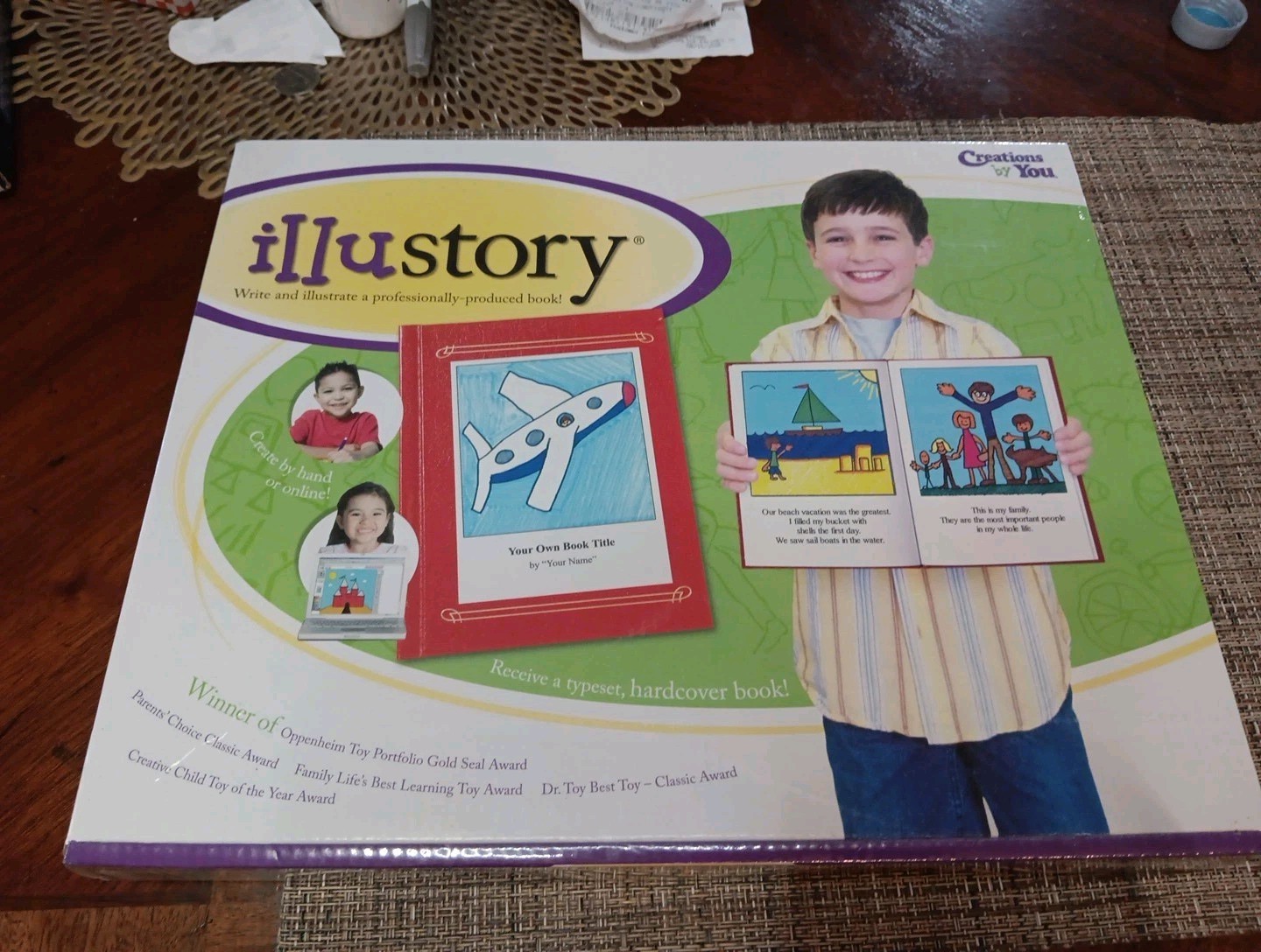 Creations By You “ILLUSTORY BOOK KIT” Write & Illustrate A Book! NEW SEALED
