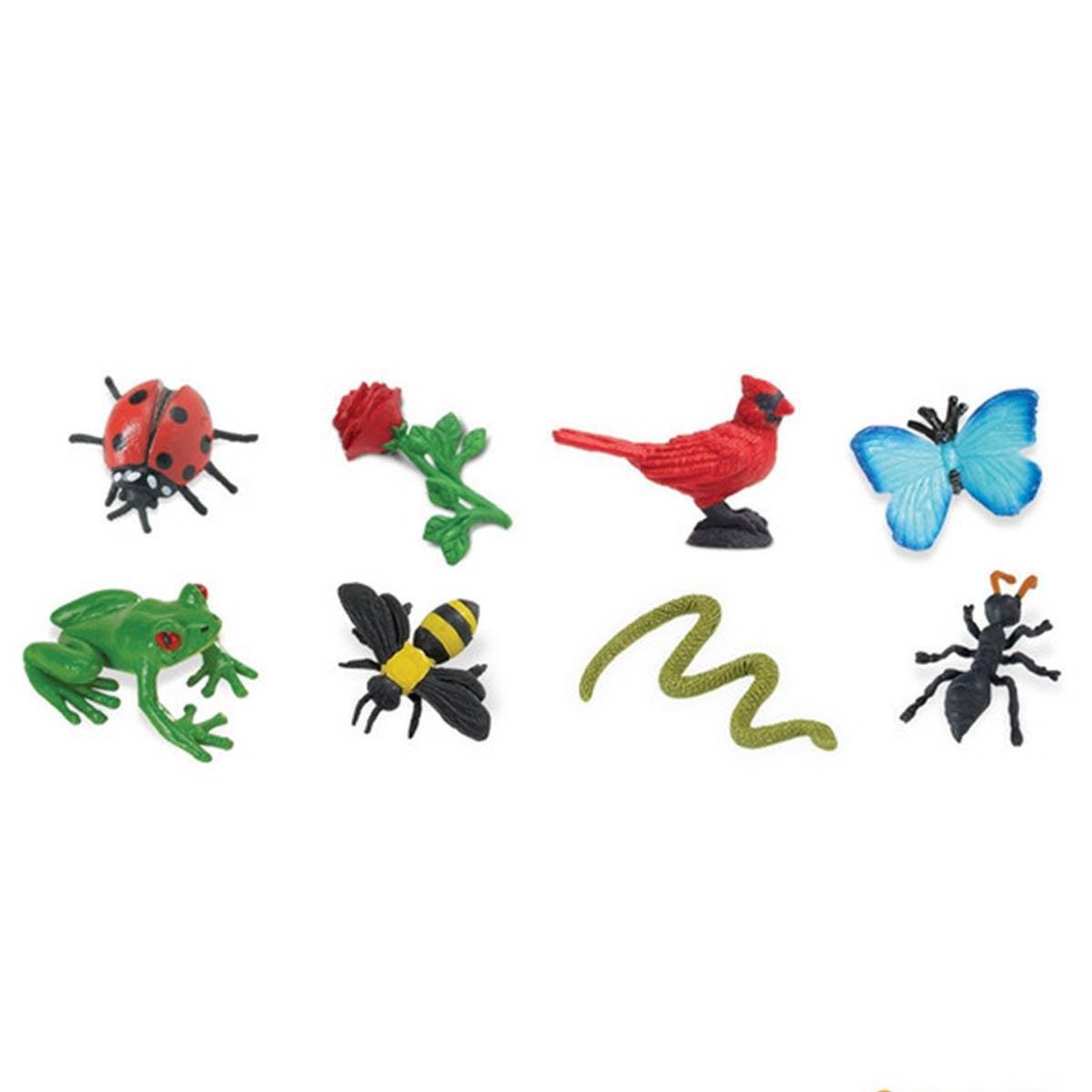 Garden Fun Pack Mini Good Luck Figures Safari Ltd NEW Toys Educational Kids