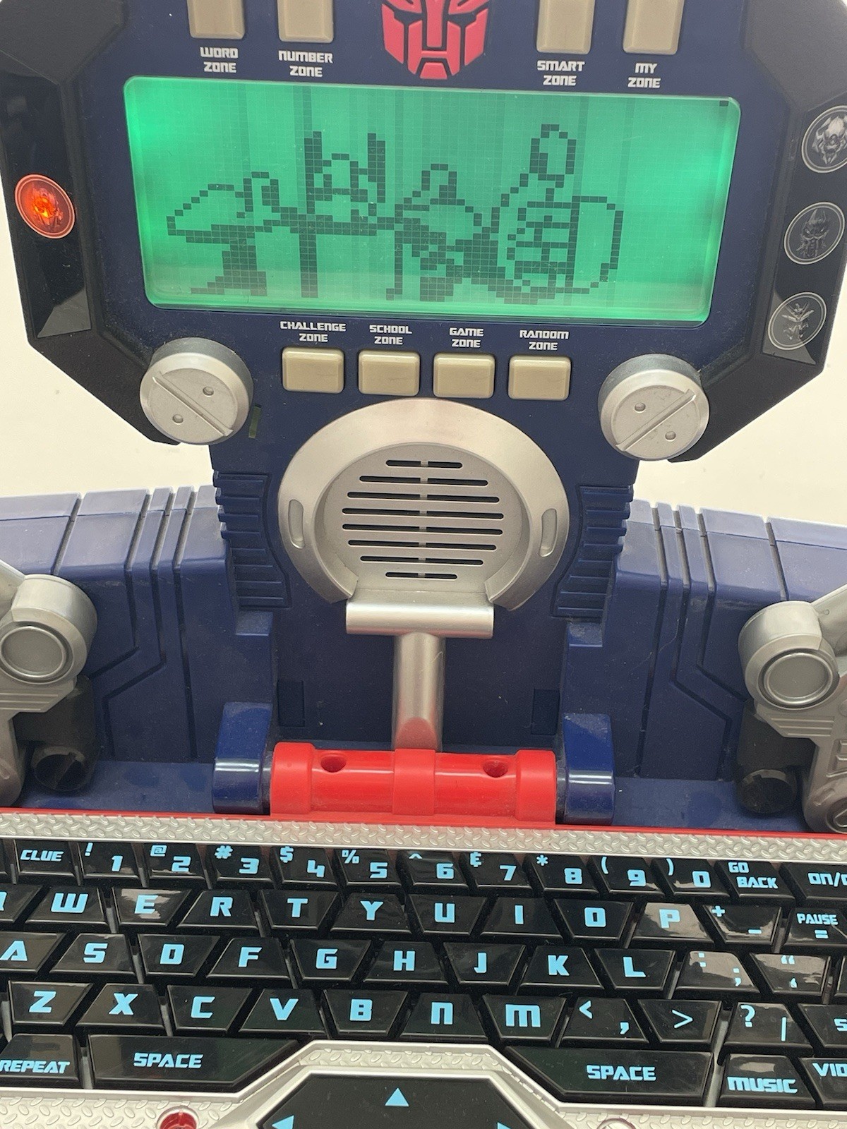 Laptop Transformers Optimus Prime Talking Learning Computer Tested Works HTF A1