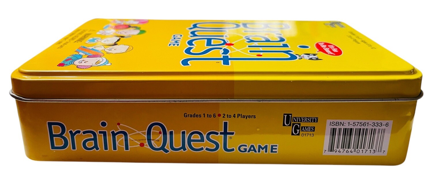BRAIN QUEST GAME UNIVERSITY GAMES (AGES 6-12) & NEW SET SMART CARDS (AGES 9-10)