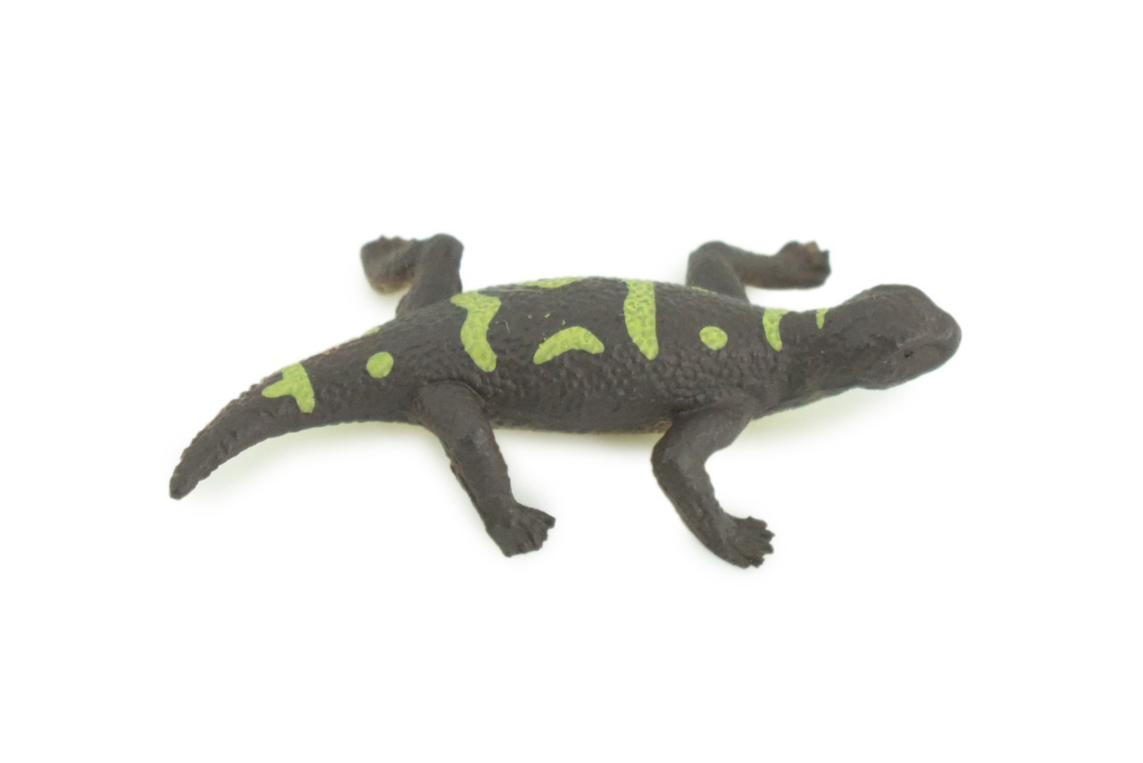 Toy Gila Monster, Desert Lizard, Realistic Hand Painted Rubber, 2.5″ WR42 B197