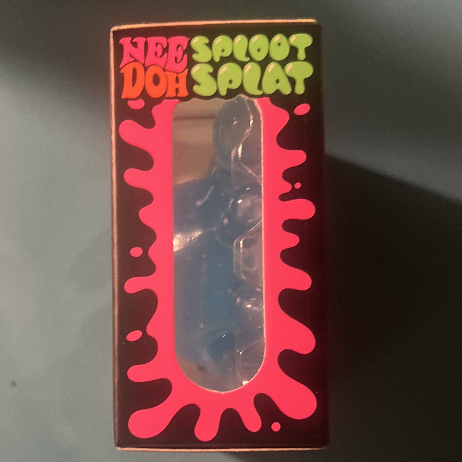 Schylling Nee Doh Sploot Splat Tactile Squeeze Toy Blue 4-7 Years 2024 26035YP