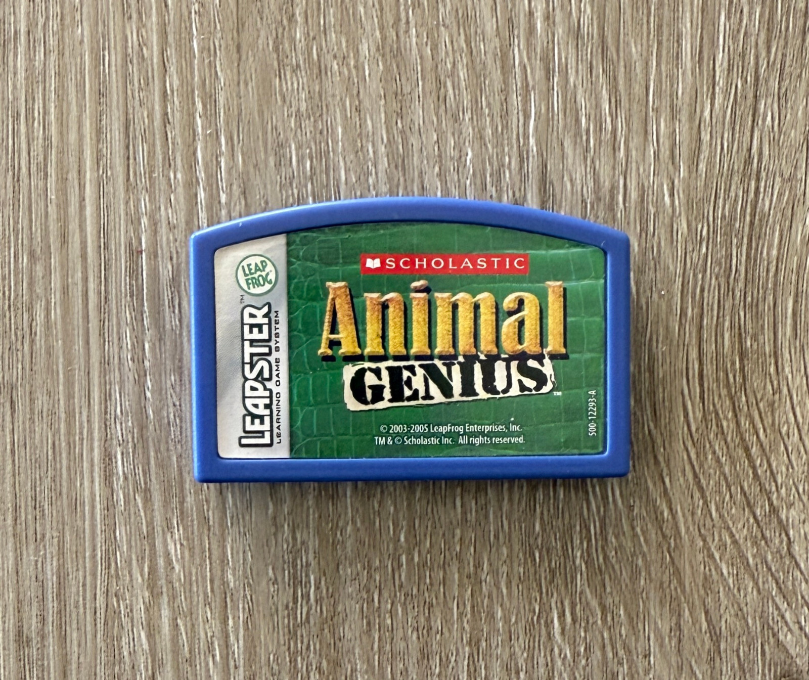 LeapFrog Leapster Scholastic Animal Genius Game Cartridge (K to 2nd Grade) Leap