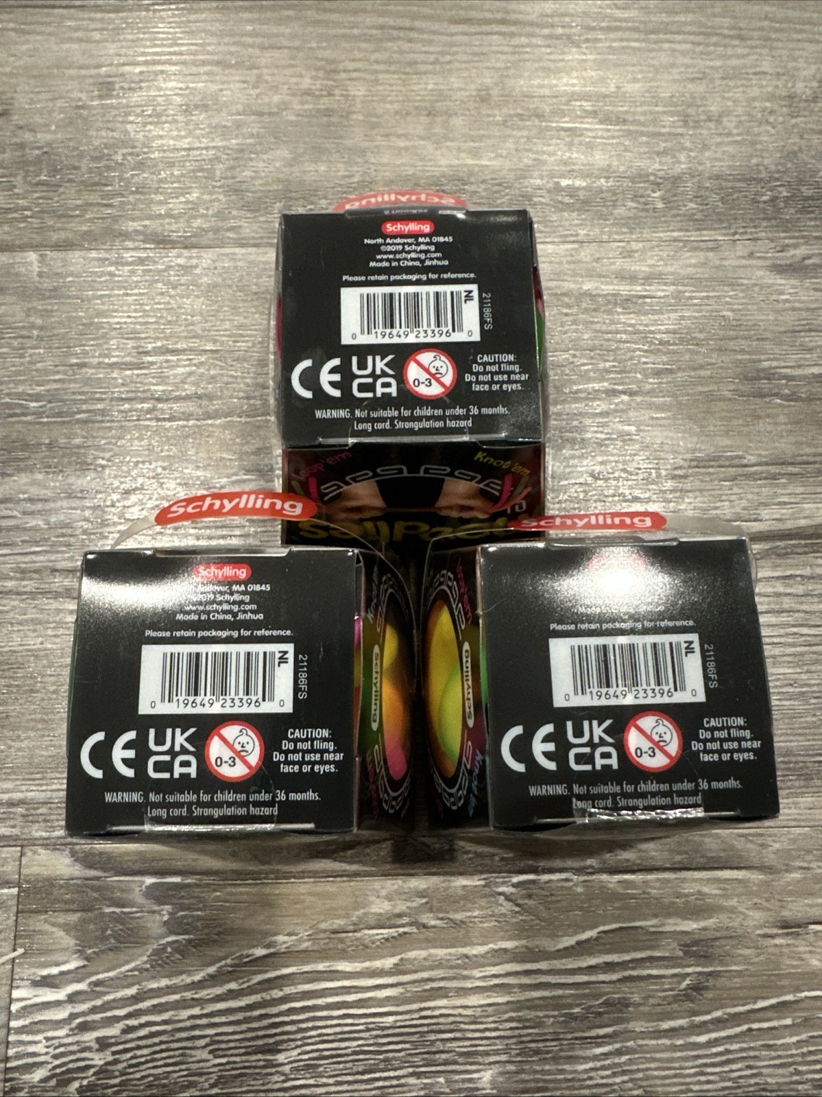 Lot of 3 NeeDoh Noodlies Sensory Fidget Toy, RARE Nee Doh Stretchy Noodles