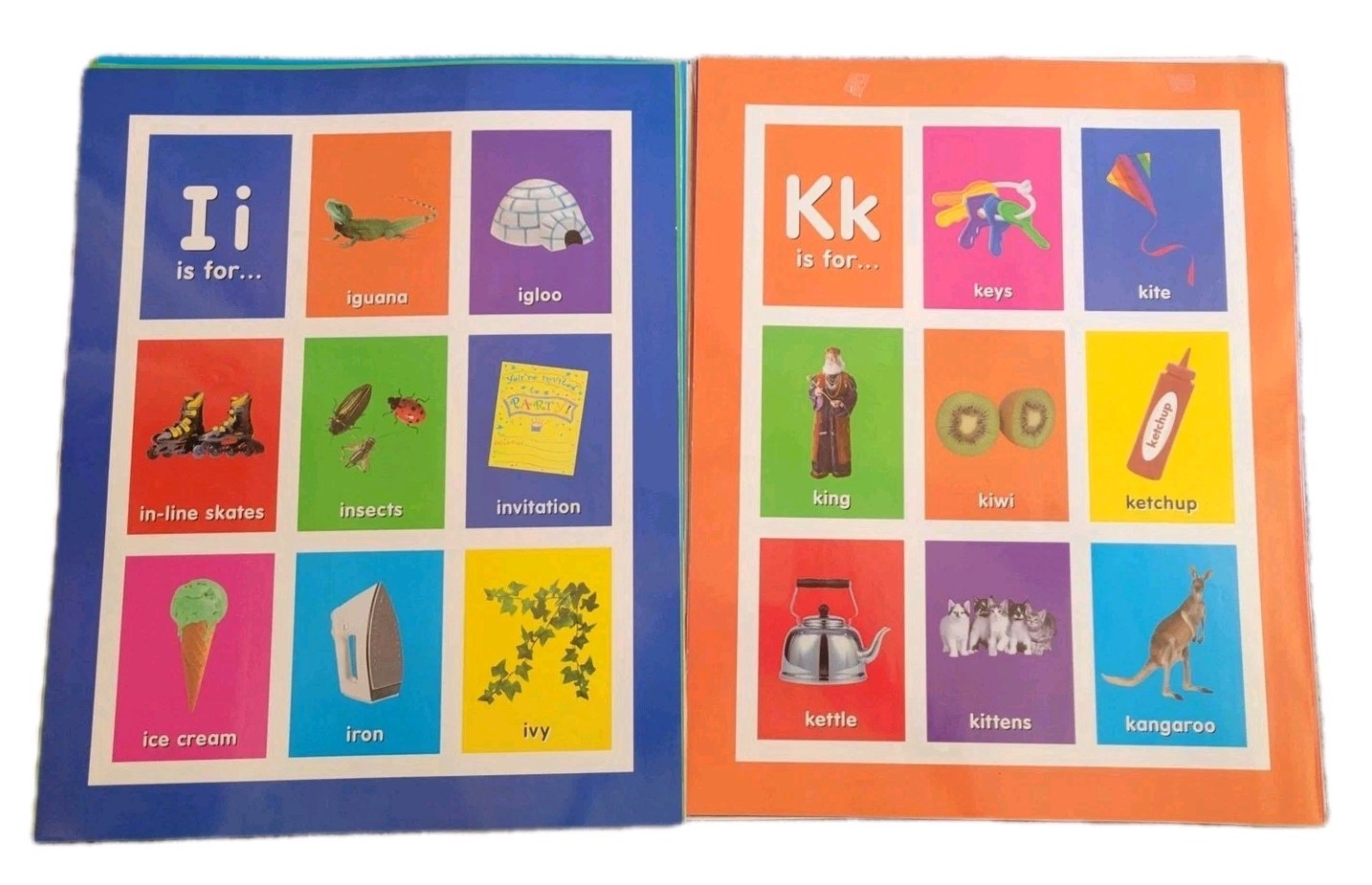 Lakeshore Alphabet Posters 18.5 l x 13″w Classrm / Homeschool Decor & Practical