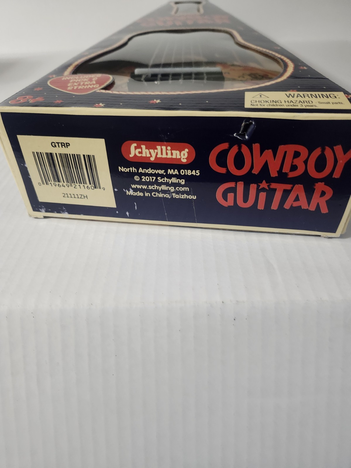 New In Box Vintage Schylling Cowboy Guitar for Kids Ages 8 and Up