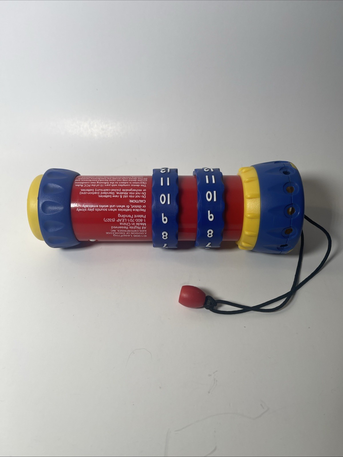 Leap Frog Twist and Shout Addition 1998 Red Blue Tested Works New Batteries