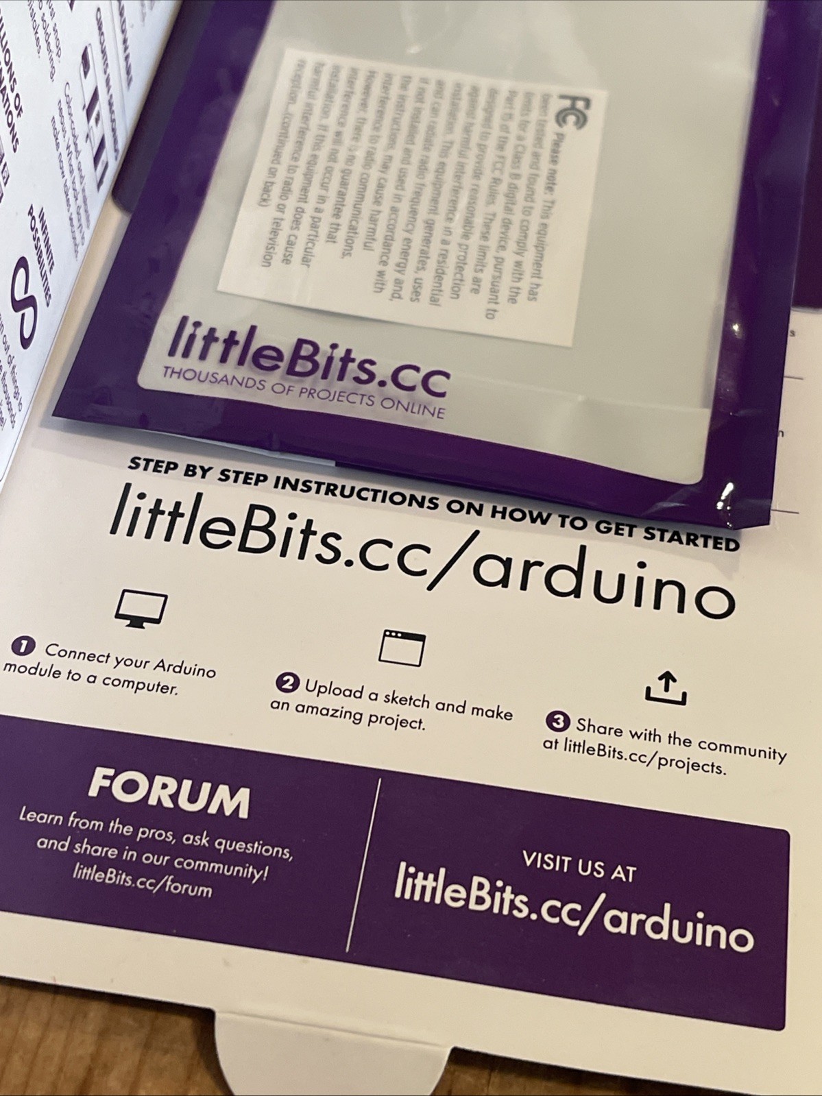 littleBits Arduino Coding Kit – STEM Learning Kit – Used W/ Extras