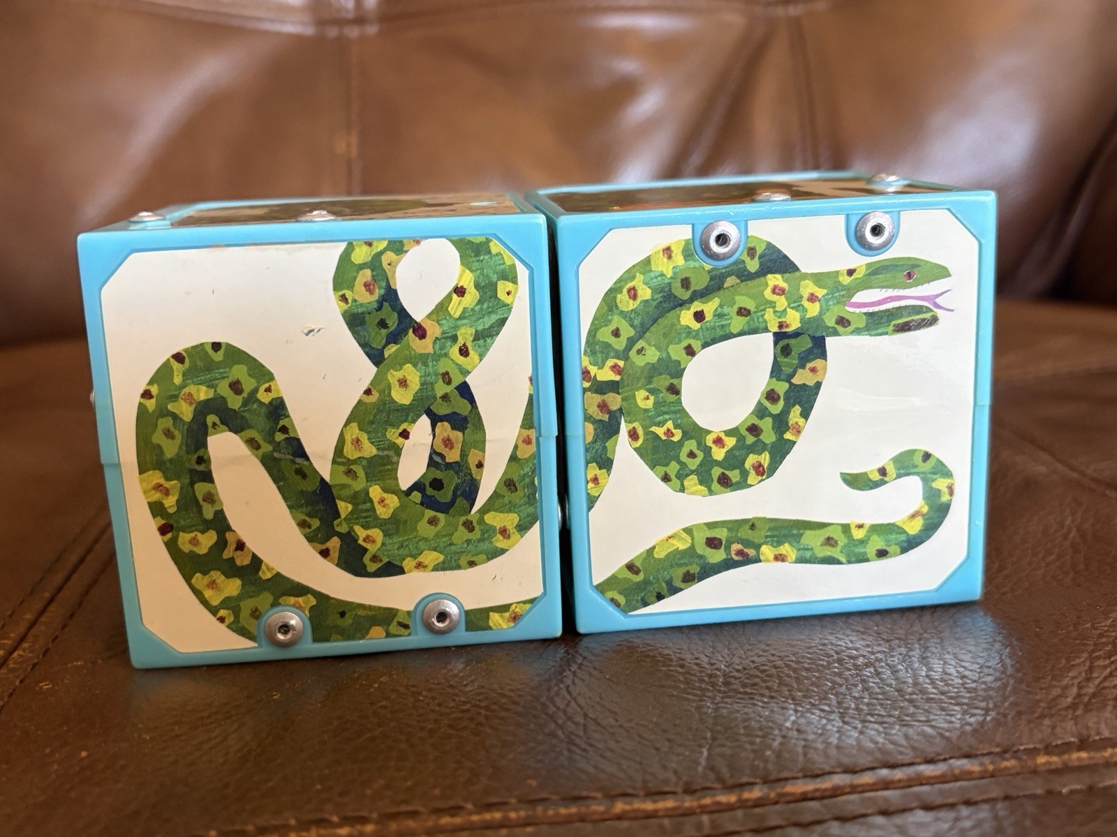 ERIC CARLE Wild Animals Magic Sound Blocks Matching Game Tested Works