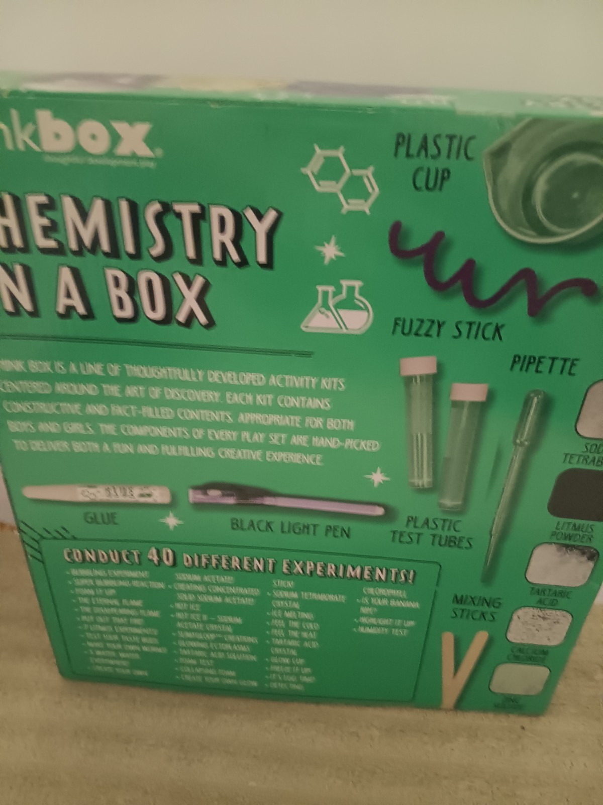 Think Box Thoughtful Development Play Chemistry In A Box