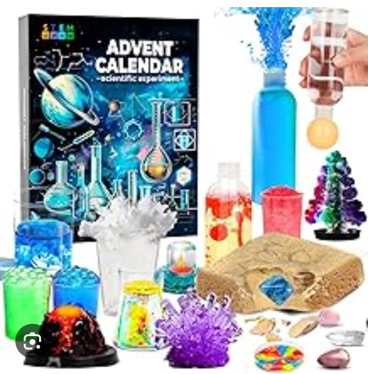 Scientific Advent Calendar , Science Experiments , 24 Days New Sealed 2025