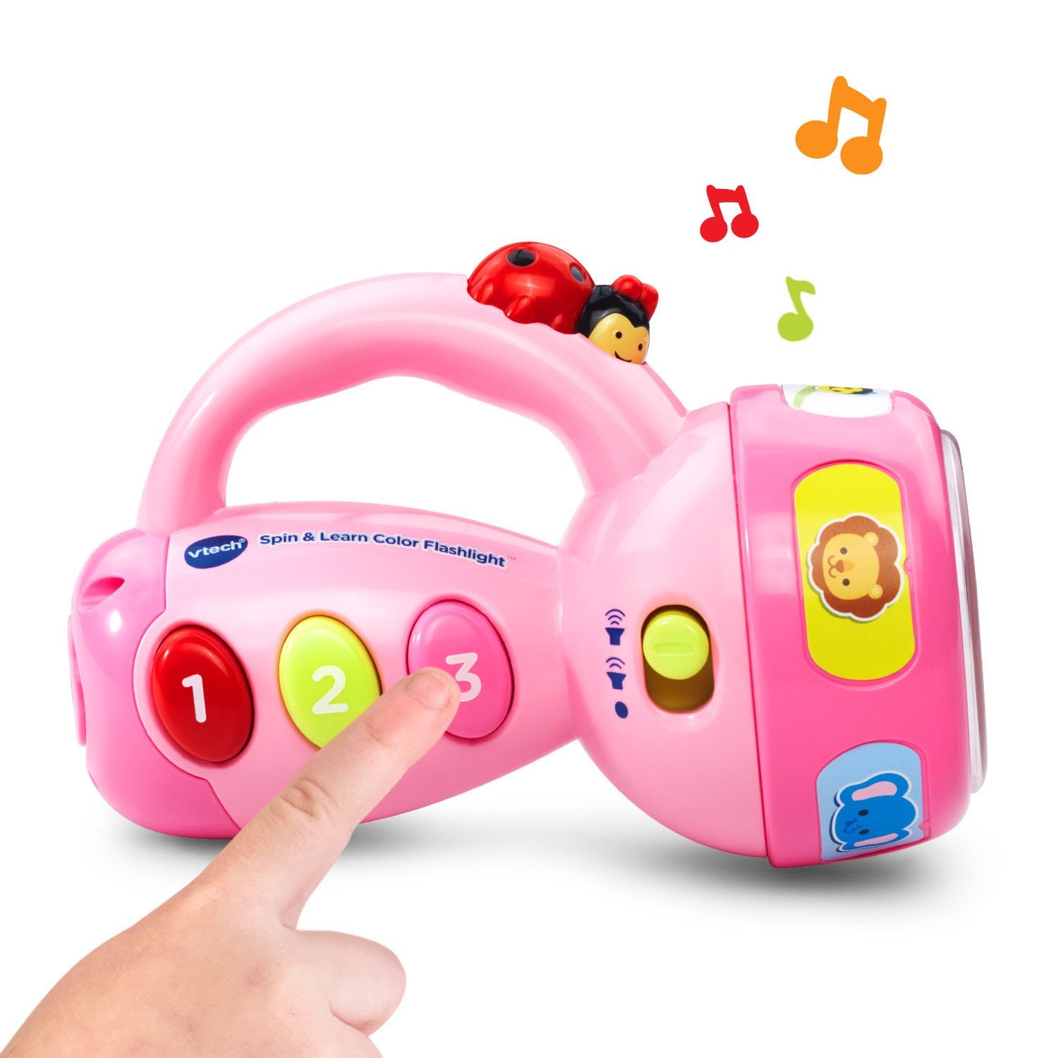 VTech Spin and Learn Color Flashlight Educational Toy for Toddlers Ages 1-3