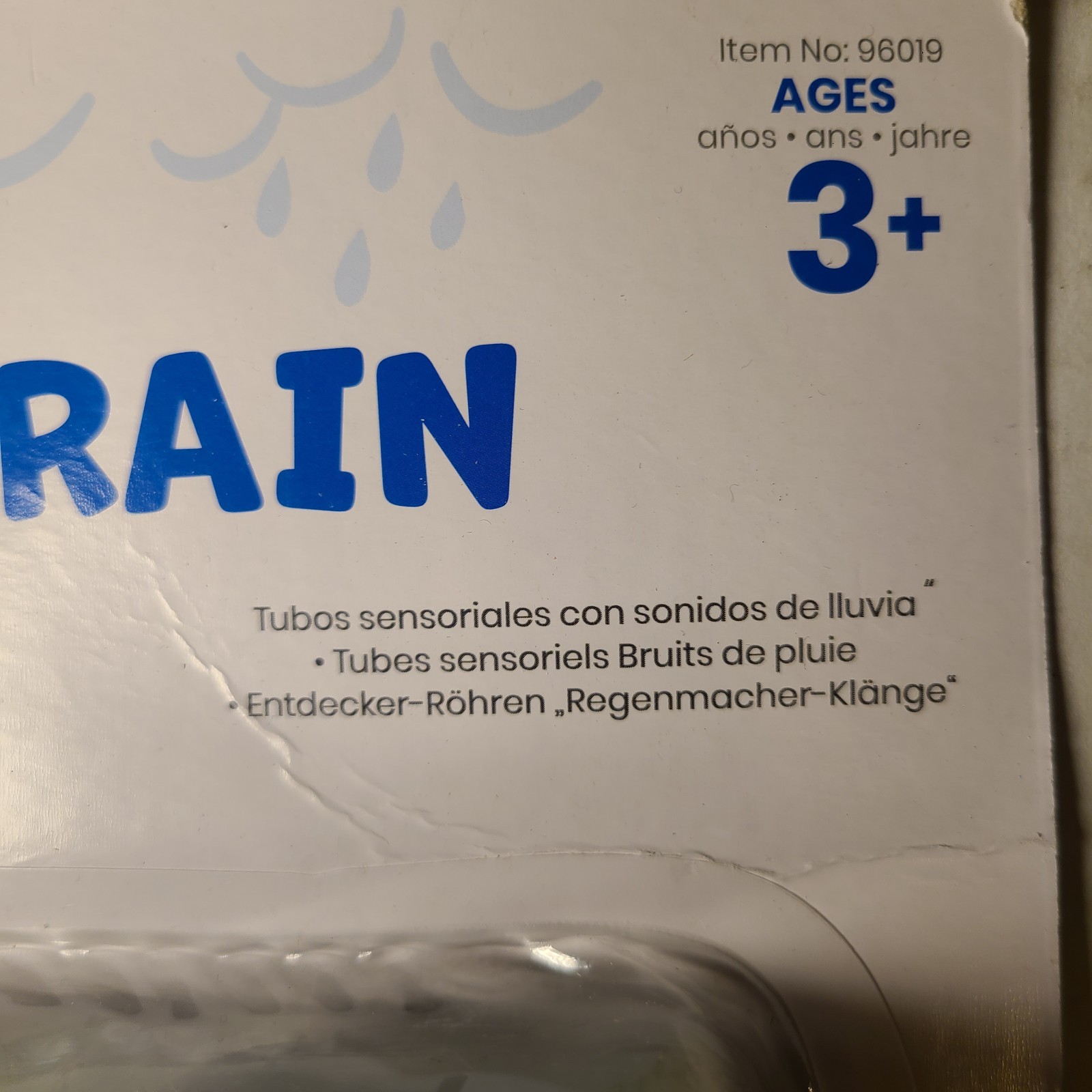 Learning Resources Hand 2 Mind Sounds Of Rain Sensory Tubes Calming Stim Toy Set