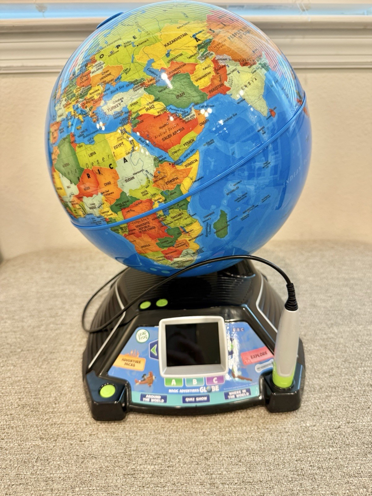 LeapFrog Magic Adventures Globe Educational Toy – Includes 2 Expansion Packs!