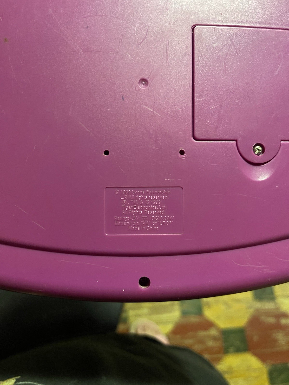 Vintage Barney’s Learning Laptop 1999 WORKS BUT HAS NO SOUND