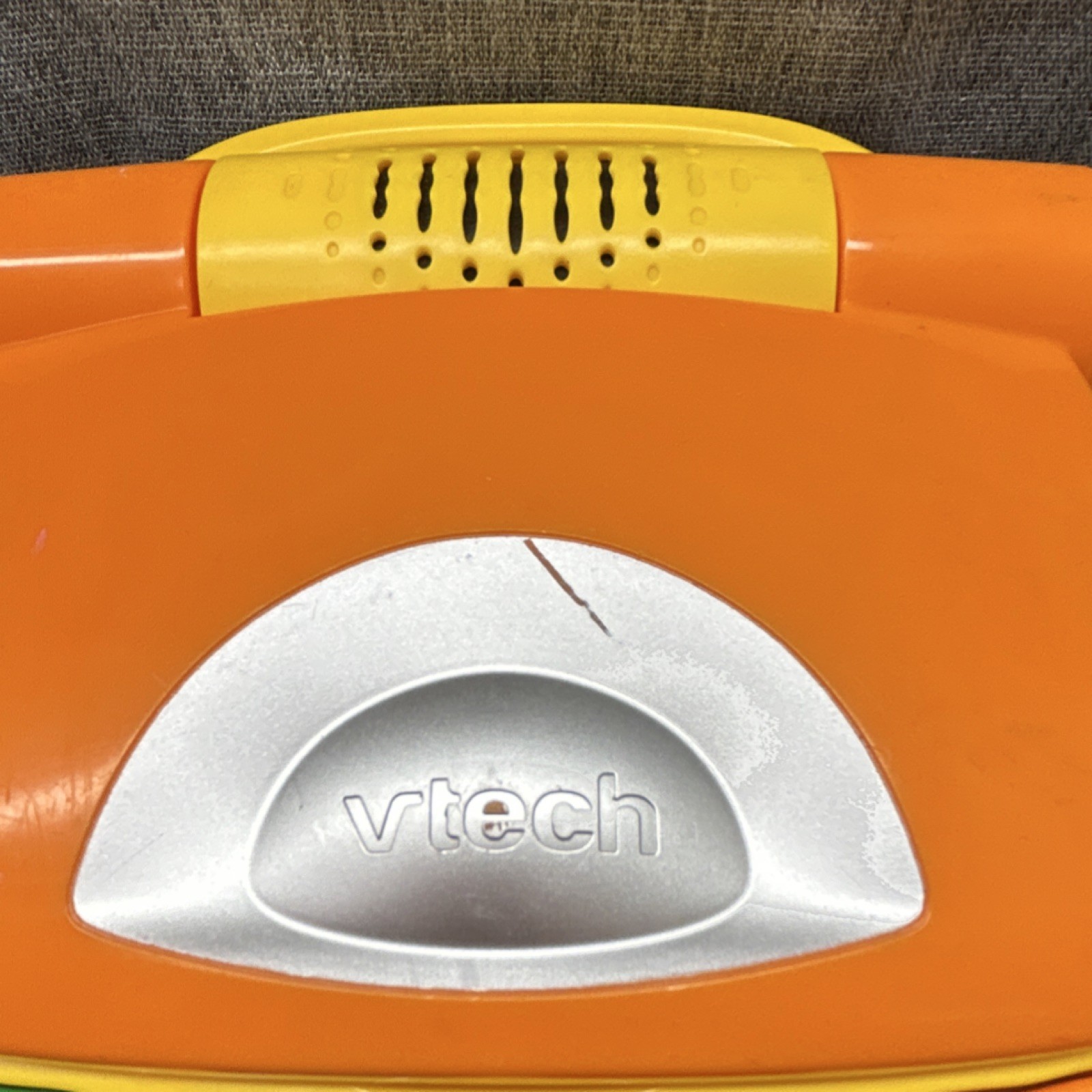 VTech Tote ‘n Go Laptop Electronic Learning Toy Orange Yellow 4-7 Years Tested