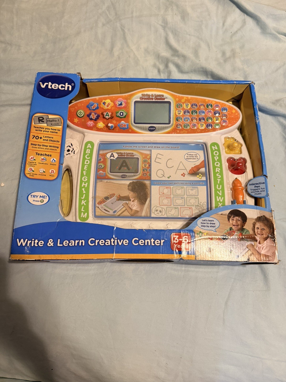 VTech Write and Learn Creative Center Ages 3-6 Years 2015 New Needs Batteries