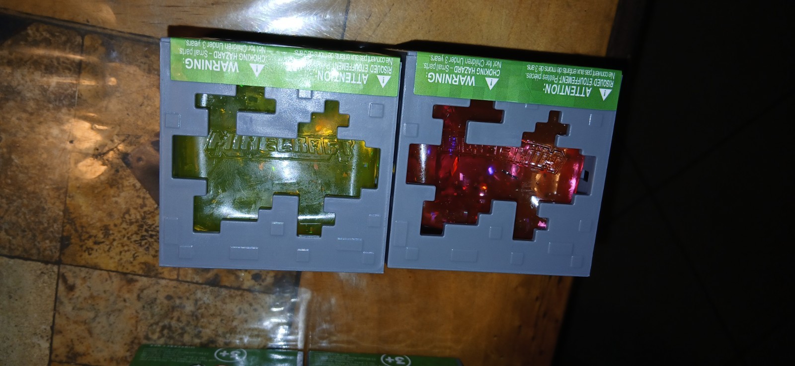 X 12 Minecraft Jelly Cubes Squishy Toy Case LOT of (12) – Viral – Like Needoh