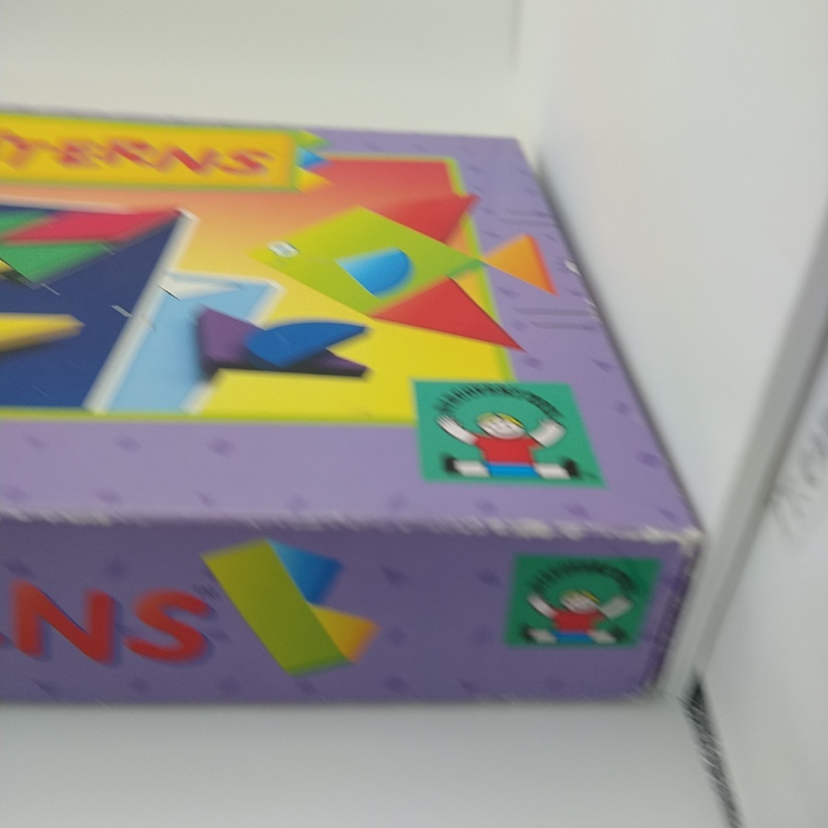 Vtg 1991 Discovery Toys Playful Patterns Design Shape Activity Game Complete