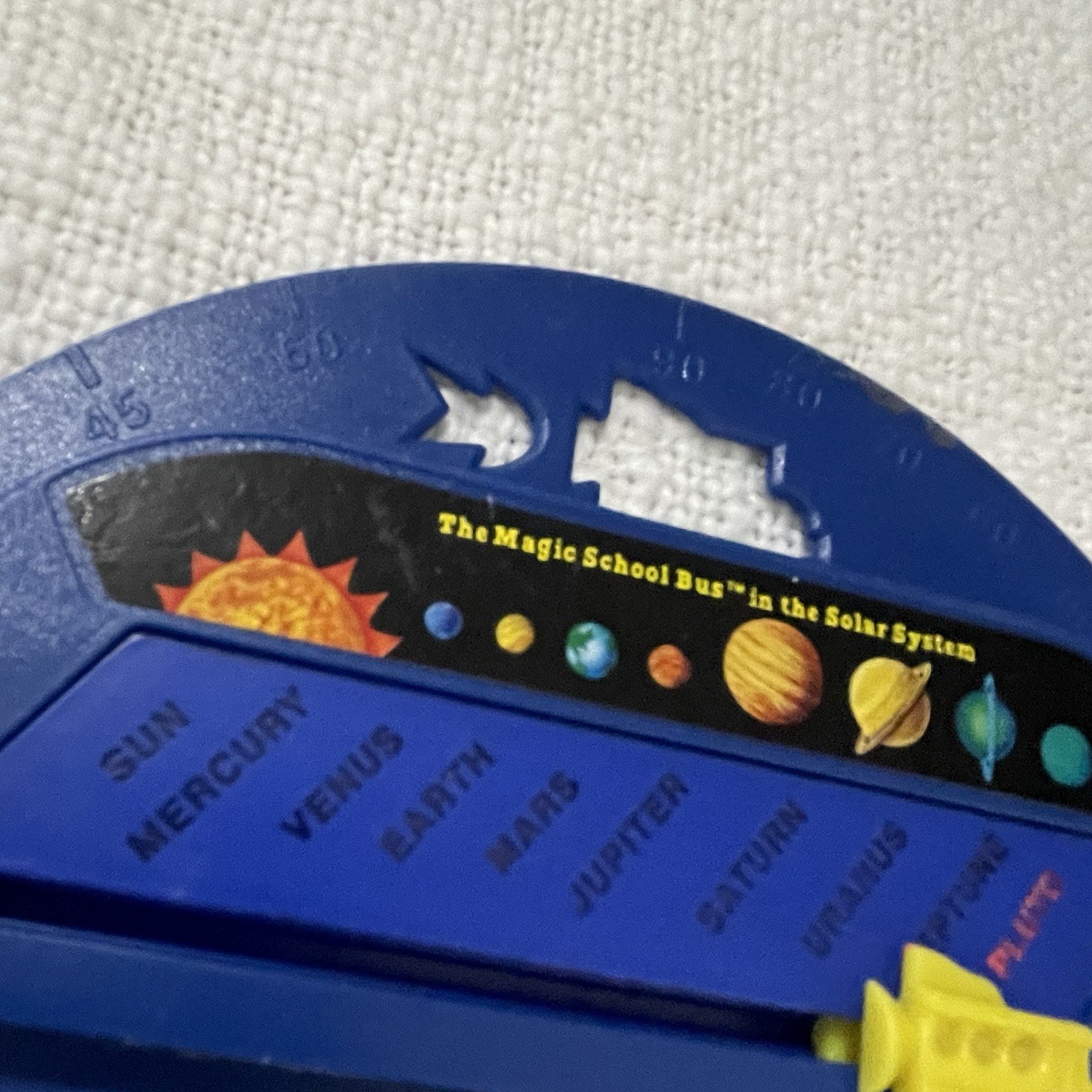 Vintage McDonalds Toy Magic Bus The Solar System “Cool For Kids” Vintage 1994