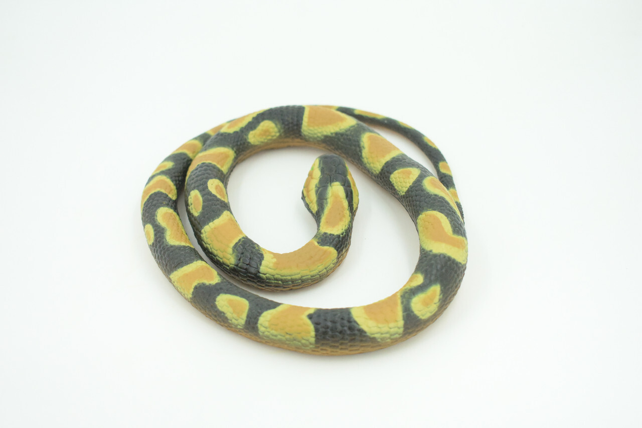 Ball Python Snake, Rubber Snake Toy, Realistic, Replica, Gift, 42″ WR23 BB316