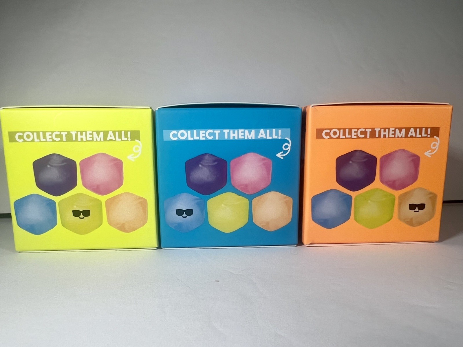 J’adore Cool Cube Squishy Toy Fidget Toy Squeeze Squish and Stay Cool Lot of 3