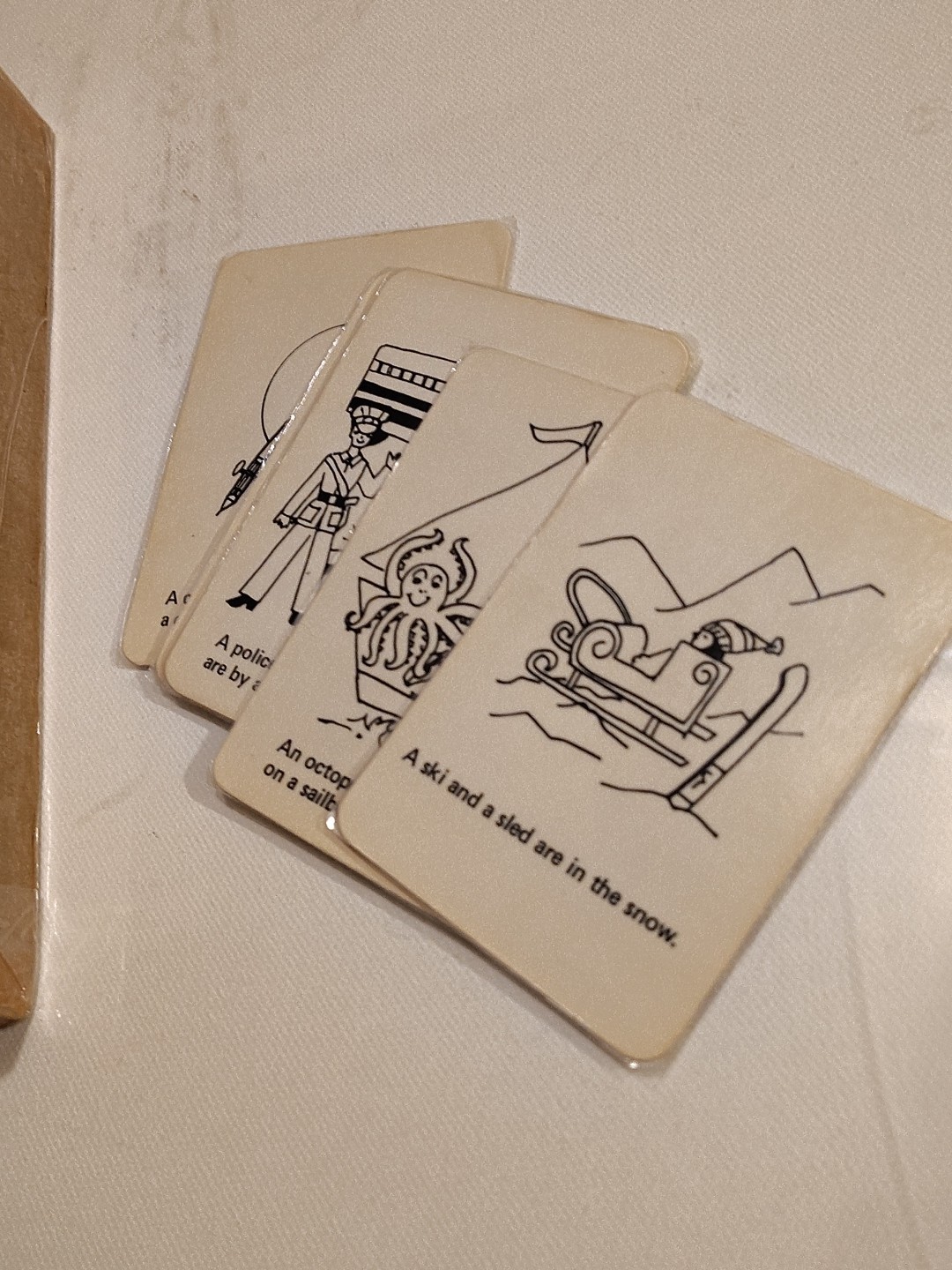 Rare Vintage 1979 Speech Articulation Therapy S Sounds Motivational Card Games