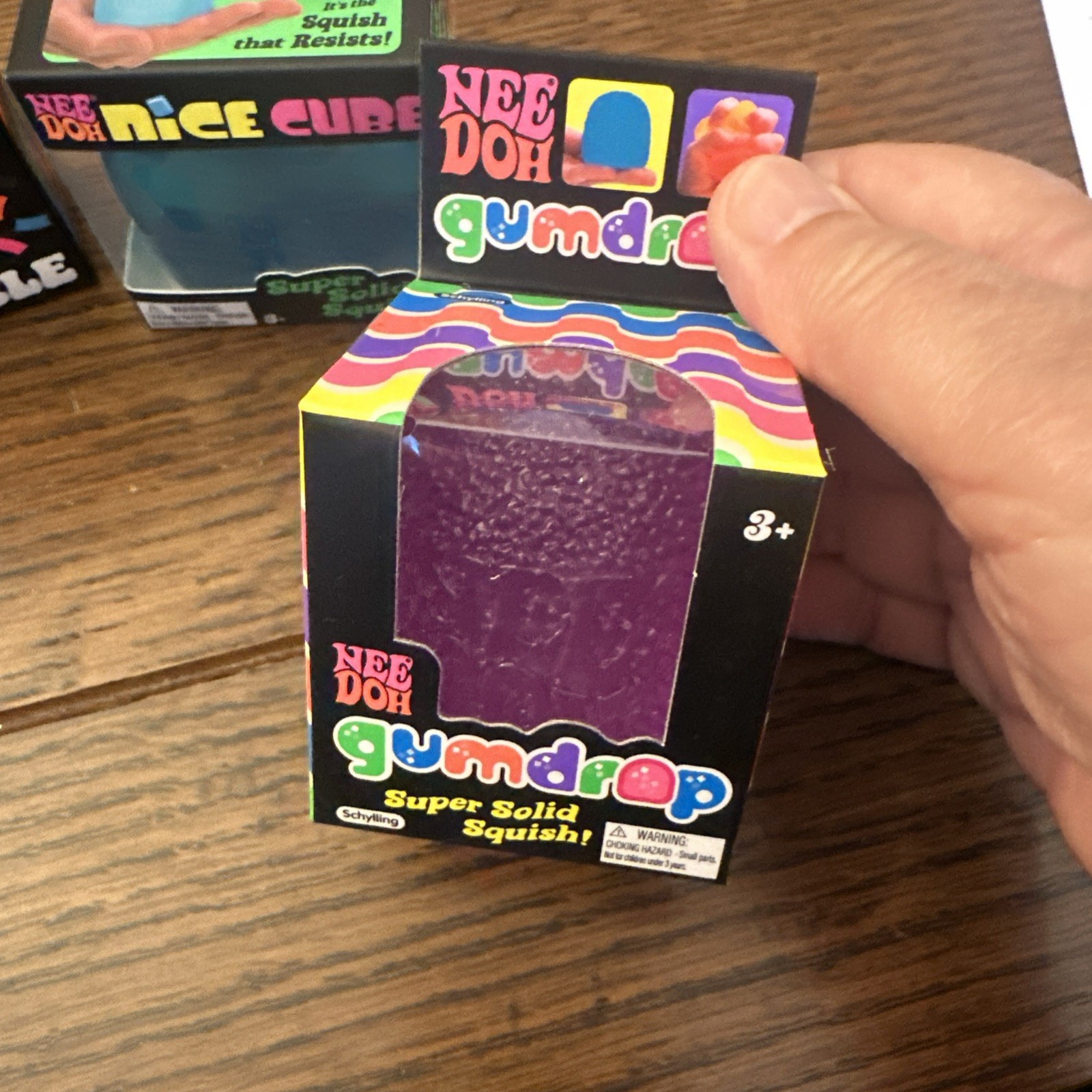 Lot of 3 Needoh Popsicle, Nice Cube, Gumdrop -Trusted Ebayer!
