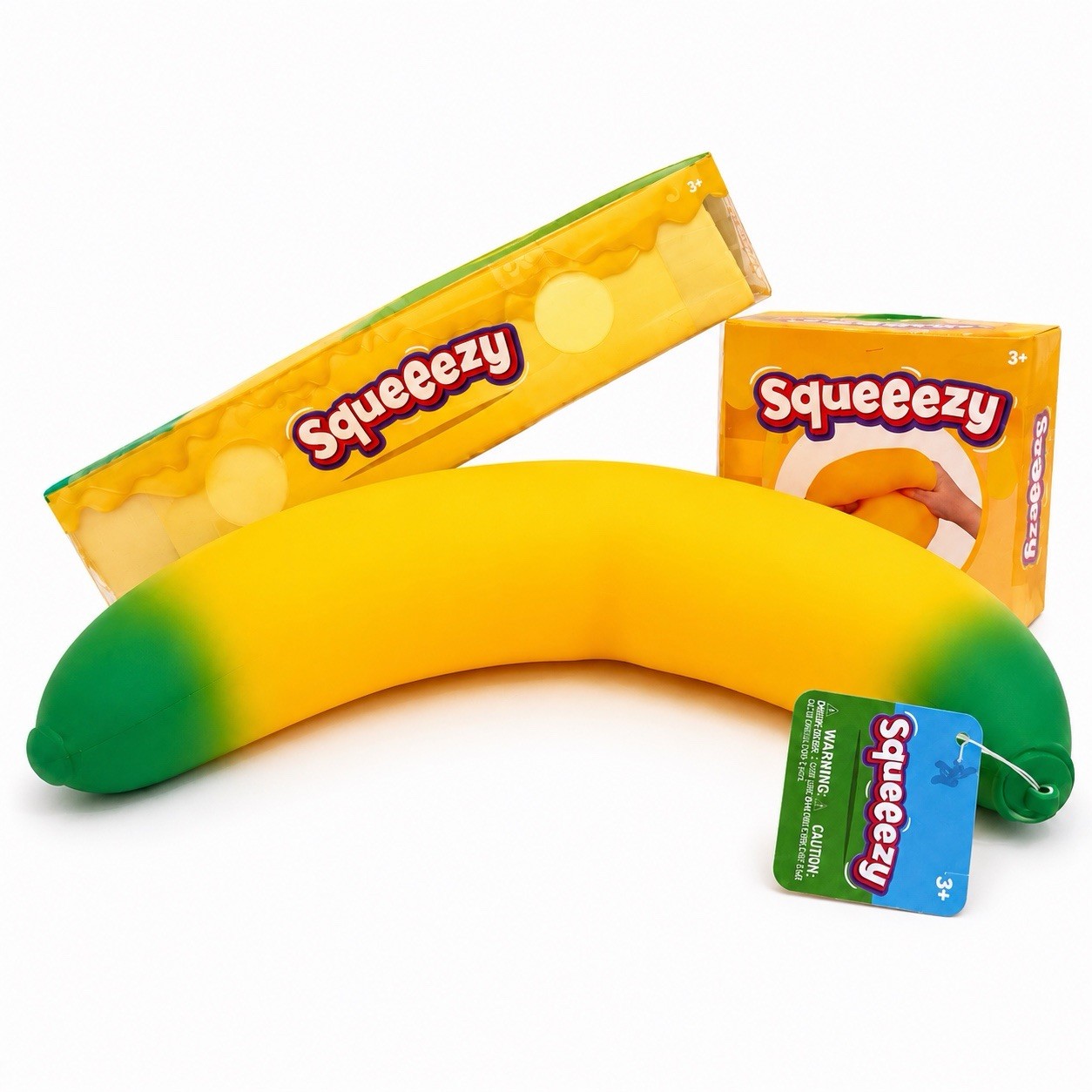Sunny Days Squeezy Jumbo Banana Carrot Butter Cheese Peach Strawberry Duck Lot 7