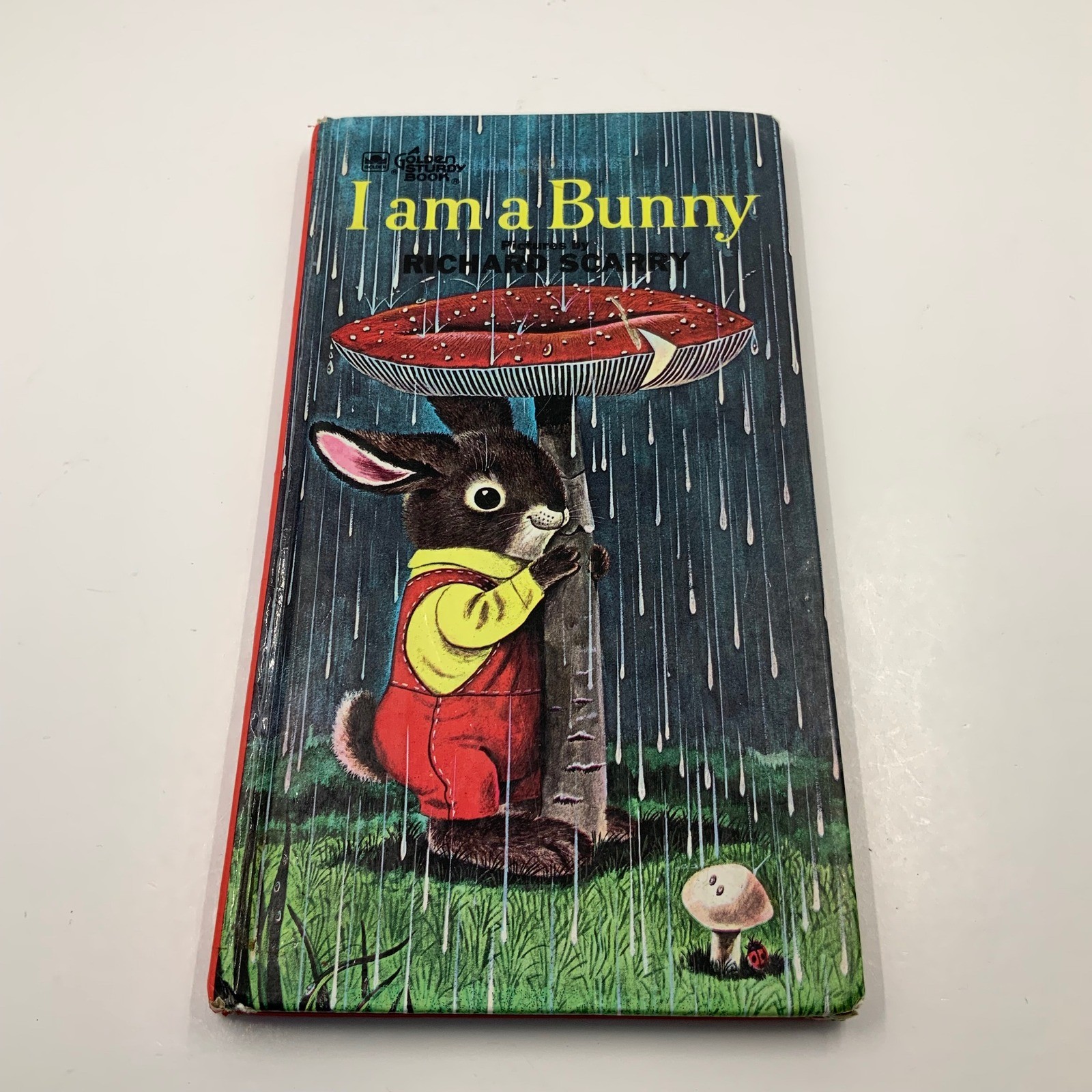 I Am a Bunny Richard Scarry Ole Risom Golden Sturdy Book Vintage Board Book 1963
