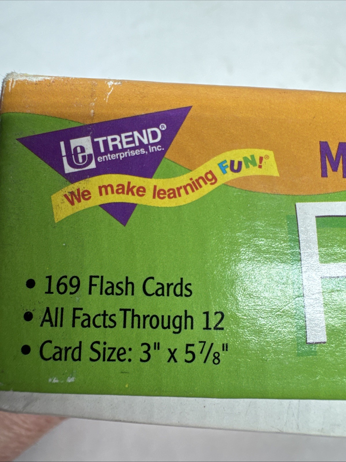 Multiplication Flash Cards Learning Math Mathematics Skills Trend Learning Card