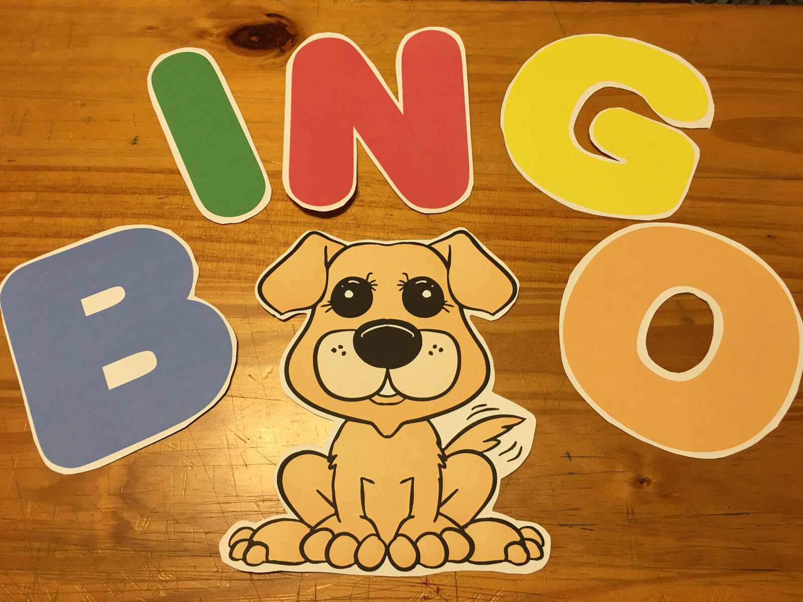 BINGO SONG FLANNEL BOARD SET – LAMINATED – FLANNEL FELT STORY and PIECES