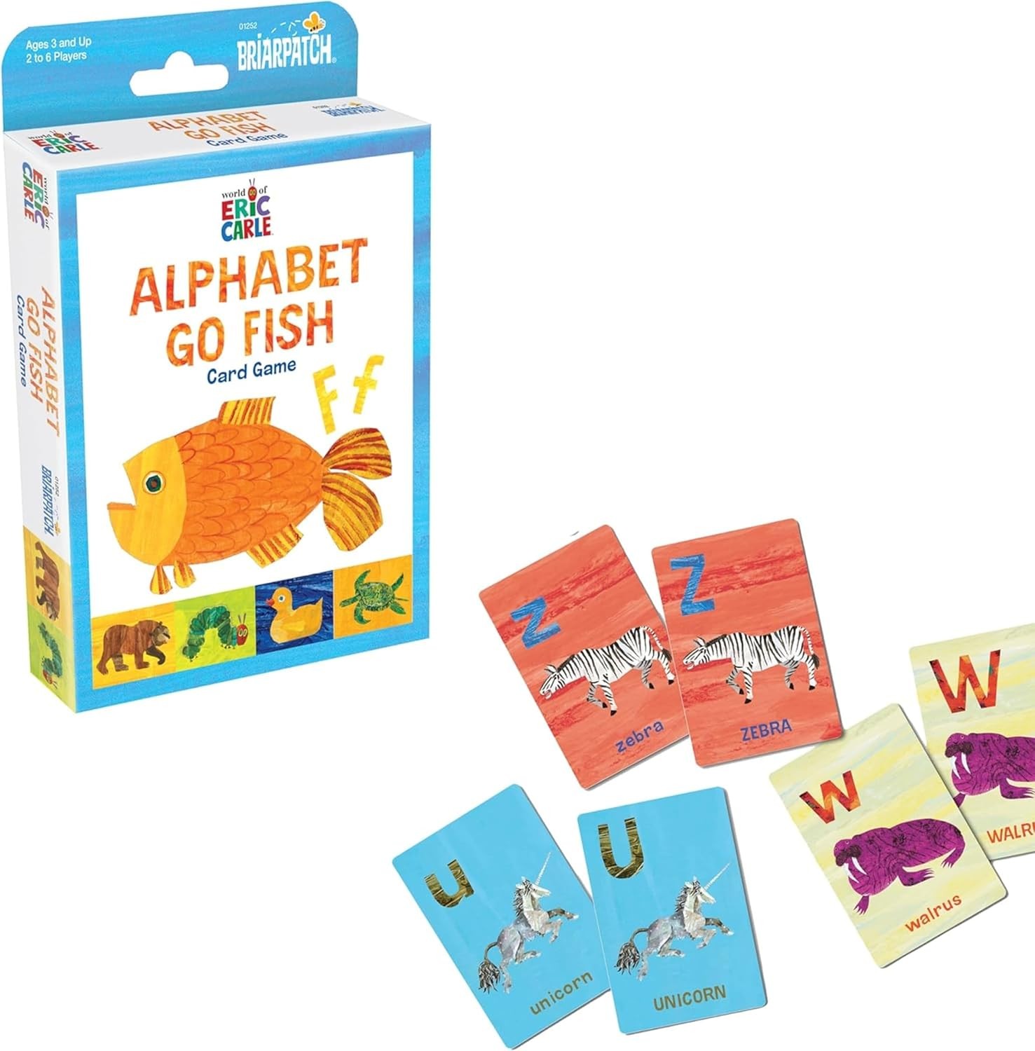 World of Eric Carle Alphabet Go Fish Card Game