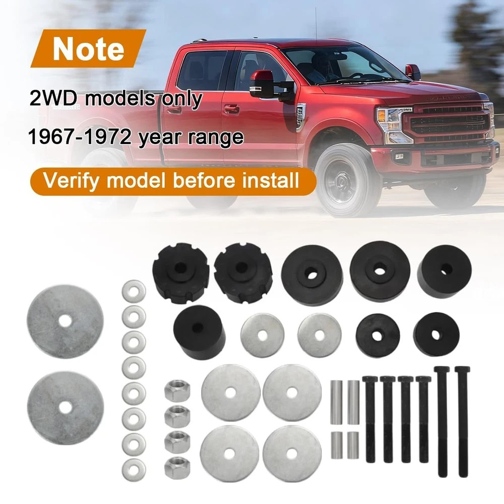 36 Pcs Cab Body Mount Kit for Ford F100 F250(1967-1972), Replacement for C7TZ…